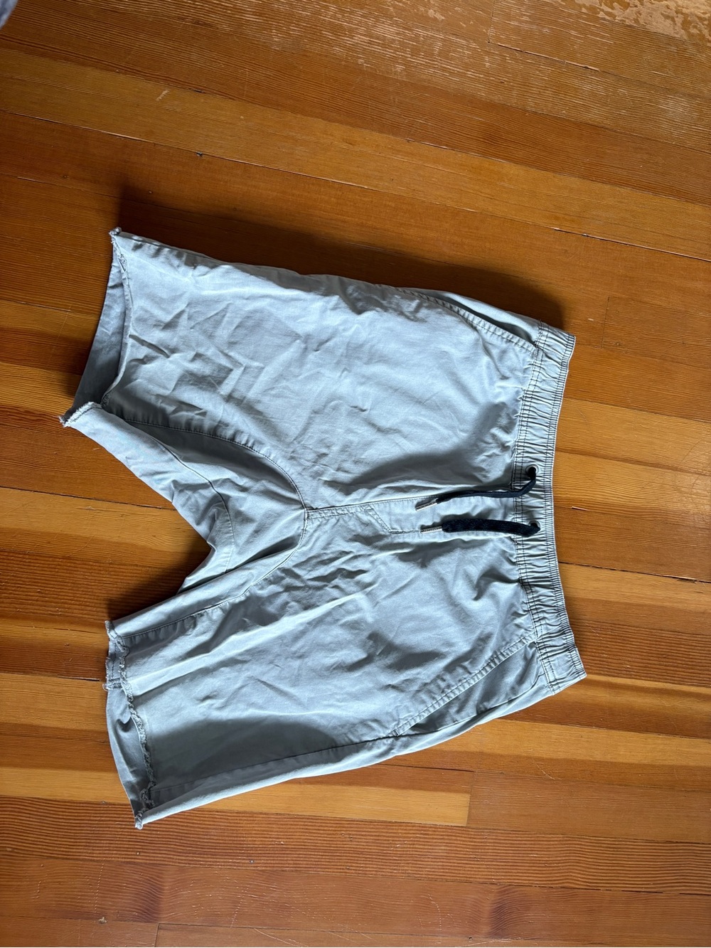 Zanerobe Light Gray Athletic Drawstring Shorts